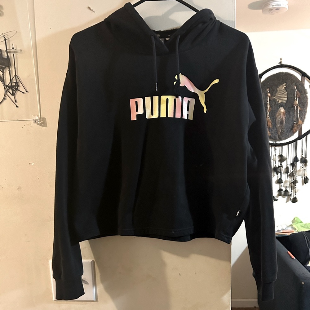 Puma cropped hoodie - Picture 1 of 4